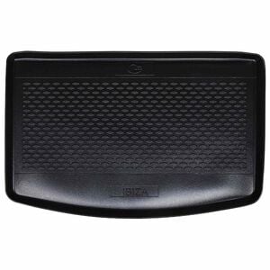vidaXL Tapis de coffre Noir Caoutchouc