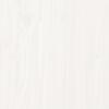 vidaXL Composteur Blanc 63,5x63,5x77,5 cm Bois massif de pin