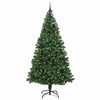 vidaXL Sapin de No&euml;l artificiel Vert 240 cm PVC, Acier et Plastique