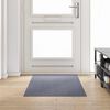 vidaXL Tapis Couloir Gris clair 80 x 200 cm tissu