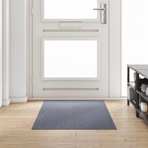 vidaXL Tapis Couloir Gris clair 80 x 200 cm tissu