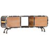 vidaXL Meuble TV 120x30x42 cm Bois massif de manguier