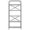 vidaXL &Eacute;tag&egrave;re Gris Sonoma 80 x 30 x 183 cm Bois d'ing&eacute;nierie