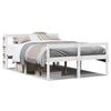 vidaXL Lit pour personne &acirc;g&eacute;e avec t&ecirc;te de lit sans matelas 120x190 cm