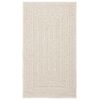 vidaXL Tapis ZIZUR crème 60x110 cm aspect de jute intérieur extérieur