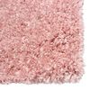 vidaXL Tapis shaggy &agrave; poils hauts Rose 160x230 cm 50 mm