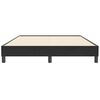 vidaXL Cadre de lit sans matelas noir 140x210 cm velours