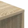 vidaXL Bibliothèque chêne sonoma 34x31x112 cm bois d'ingénierie