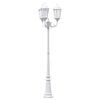 vidaXL Lumi&egrave;re de jardin 61 x 53 x 235 cm Aluminium et verre