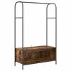 vidaXL Porte-v&ecirc;tements Ch&ecirc;ne brun 100 x 44 x 160 cm Bois d'ing&eacute;nierie