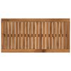 vidaXL Plateau de table 80,5 x 40 x 2 cm Rectangulaire Naturel