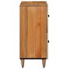 vidaXL Buffet Naturel 60 x 33,5 x 75 cm Bois de mangue massif