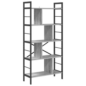 vidaXL &Eacute;tag&egrave;re 9 niveaux 75 x 30 x 156 cm Bois d'ing&eacute;nierie