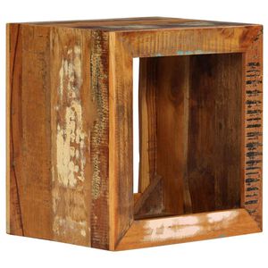 vidaXL Tabouret 40x30x40 cm Bois de r&eacute;cup&eacute;ration solide