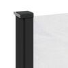 vidaXL Auvent lat&eacute;ral r&eacute;tractable blanc 120x600 cm