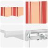 vidaXL Auvent Rétractable Jaune et Orange 300 x 250 cm