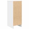 vidaXL Buffet blanc 29,5x34x76 cm bois d'ing&eacute;nierie