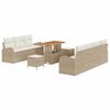vidaXL Ensemble de canap&eacute; de jardin 10 pc 9-Nombre de places