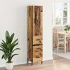 vidaXL Haut Armoire Bois Ancien 34,5 x 34 x 180 cm Bois d'ing&eacute;nierie