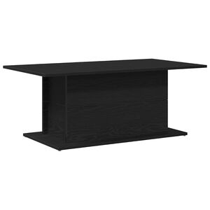 vidaXL Table basse Ch&ecirc;ne noir 102 x 55,5 x 40 cm Bois d'ing&eacute;nierie