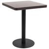vidaXL Table de bistro Marron fonc&eacute; 60x60 cm MDF