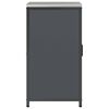 vidaXL Rangement de cuisine Anthracite 60 x 50 x 92 cm Acier