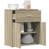 vidaXL Buffet ch&ecirc;ne sonoma 60x31x70 cm bois d'ing&eacute;nierie