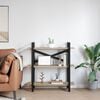 vidaXL Étagère Chêne Sonoma 100 x 33,5 x 102 cm Bois d'ingénierie