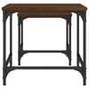 vidaXL Tables basses gigognes 2 pcs chêne marron bois d'ingénierie