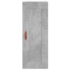 vidaXL Armoire murale gris b&eacute;ton 34,5x34x90 cm bois d'ing&eacute;nierie