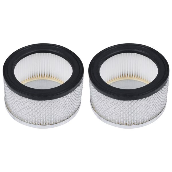 vidaXL Filtres HEPA 2 pcs pour aspirateur à cendres lavables