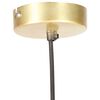 vidaXL Lampe suspendue industrielle 25 W Laiton Rond 19 cm E27