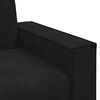 vidaXL Fauteuil noir 60 cm velours