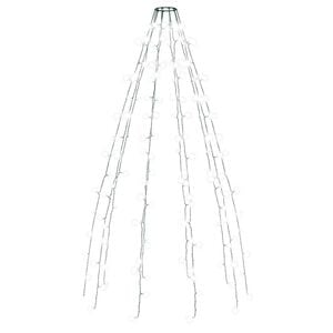 vidaXL Guirlande lumineuse d'arbre de No&euml;l 150 LED Blanc froid 150 cm
