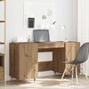 vidaXL Bureau ch&ecirc;ne artisanal 140 x 50 x 75 cm Bois d'ing&eacute;nierie