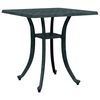 vidaXL Table de jardin vert 53x53x53 cm aluminium coul&eacute;