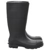 vidaXL Bottes de pluie noir taille 46 PVC