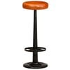 vidaXL Chaises de bar lot de 2 cuir v&eacute;ritable