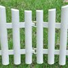 vidaXL Bordure de pelouse Blanc 17 pcs / 10 m