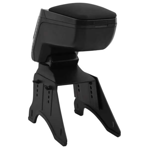 vidaXL Accoudoir de voiture universel noir 13x33x(33-53) cm ABS