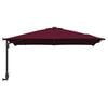 vidaXL Parasol de jardin Bordeaux 248,5 x 247,5 x 160 cm