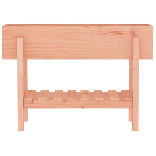 vidaXL Lit sur&eacute;lev&eacute; de jardin 101x30x69 cm bois douglas massif