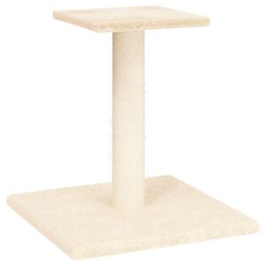 vidaXL Arbre &agrave; chat avec plate-forme cr&egrave;me 38 cm