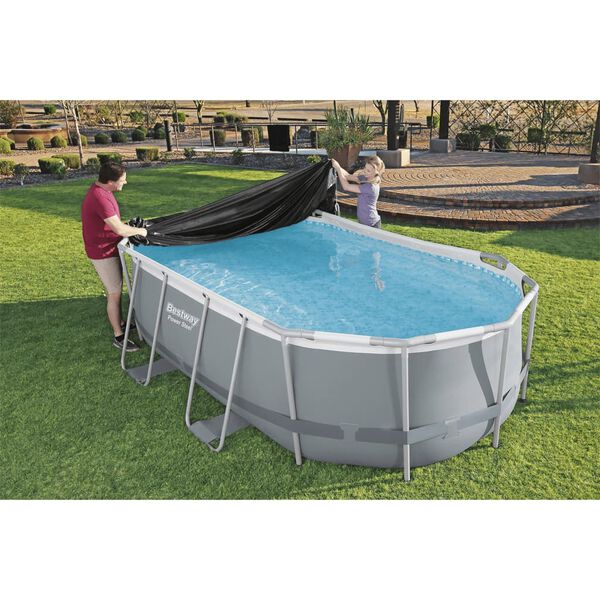 Bestway Couverture de piscine Flowclear 418x230 cm