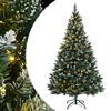 vidaXL Sapin de No&euml;l artificiel 300 LED 210 cm