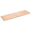 vidaXL Dessus de table bois massif traité bordure assortie