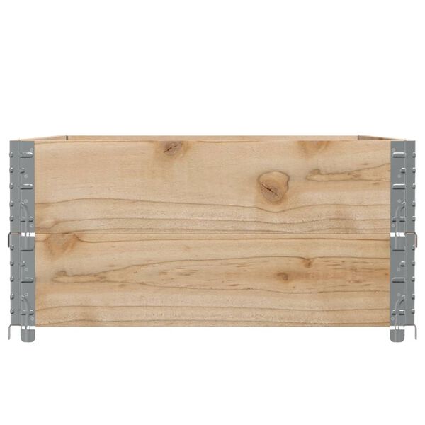 vidaXL Jardini&egrave;re 120x80 cm bois massif de pin