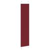 vidaXL Store pliss&eacute; rouge bordeaux 40x200 cm largeur du tissu 39,4 cm