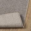vidaXL Tapis de surface Rectangulaire LUGO Taupe 280 x 200 cm