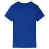 T-shirt pour enfants bleu foncé 116